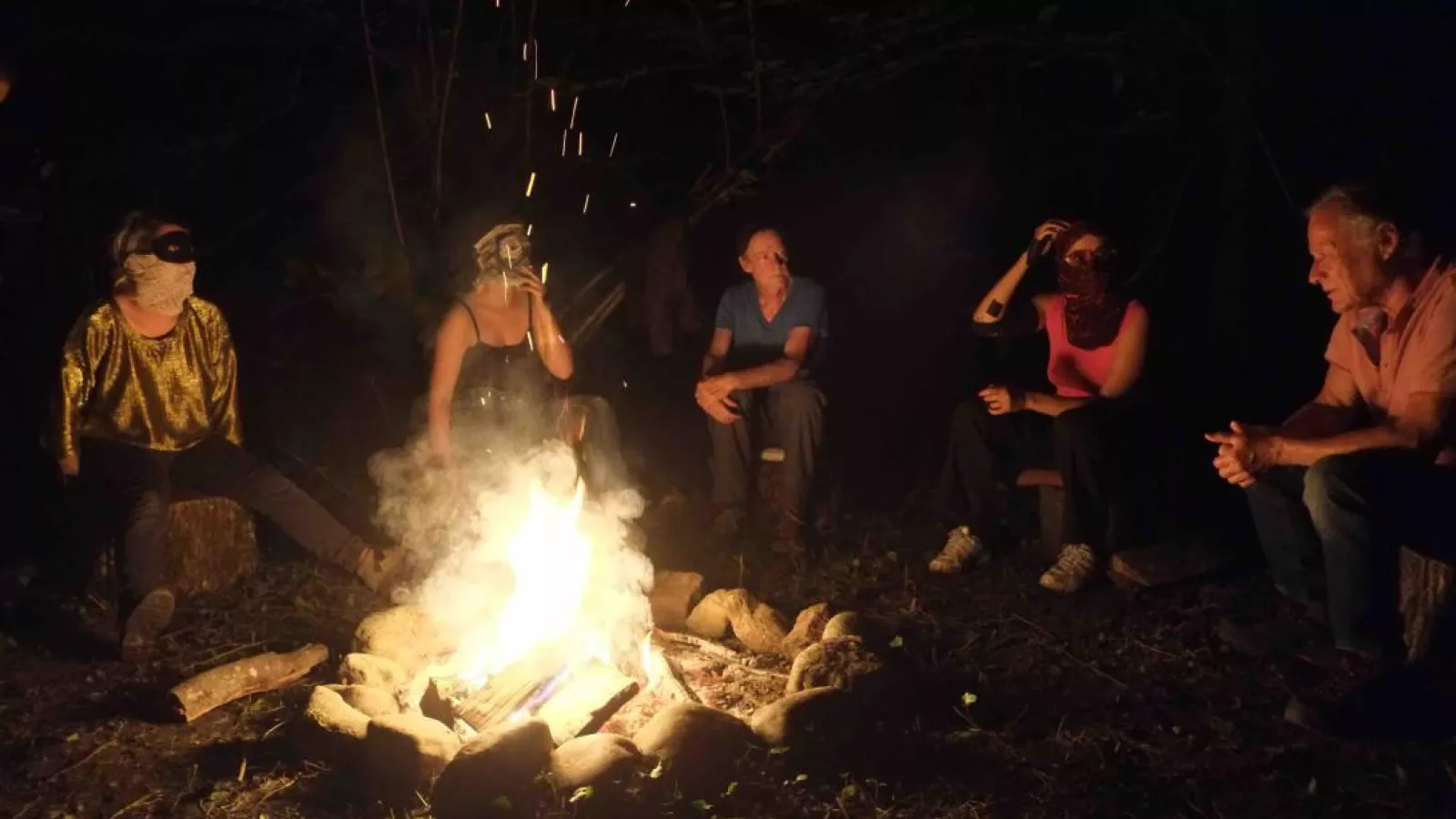 Autour du feu